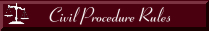 Civil Procedure Rules