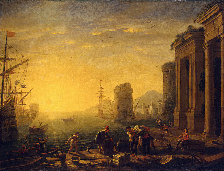 Claude Lorraine's Morning in the Harbour