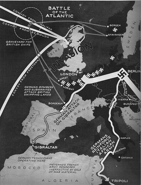 Map WW1 1941