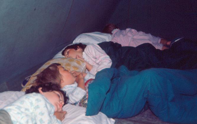 The Kids Sleeping In The Tent 1967